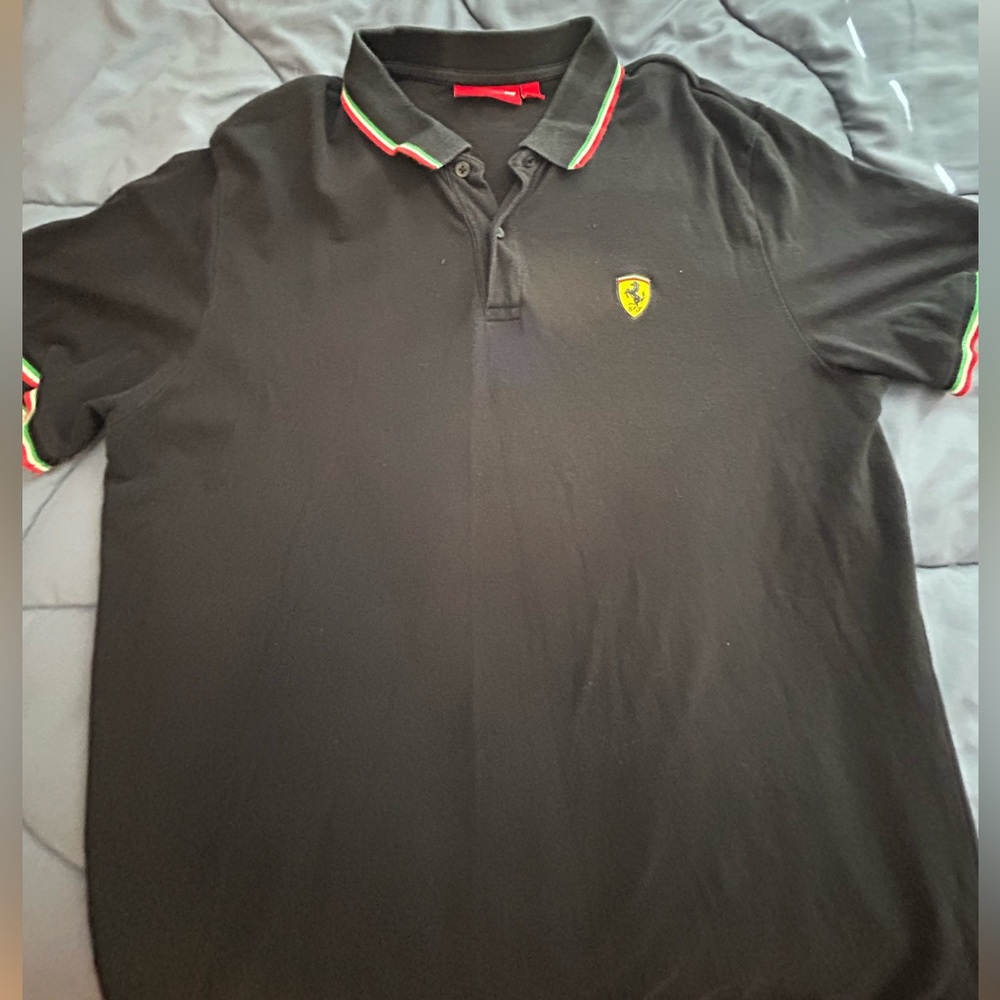 Men’s XL Ferrari polo shirt